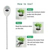 Censinda Soil Moisture Meter, 2 Pack Long Probe Soil Moisture