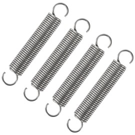 GUNGY Tension Springs with Hooks Stainless Steel Tension Spring 70 mm Outer Diameter 12 mm Wire Diameter 1.4 mm Maximum Tensile Force 4.87 kg 1.4 x 12 x 70 mm Pack of 4
