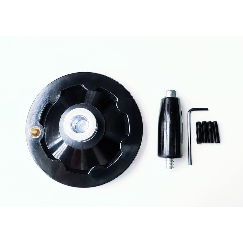 Masmoc 4" Metal Handwheel Fit 1/2" Shaft of Table Saw