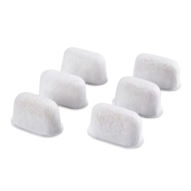6 Pcs Coffee Filter Replacement Charcoal Water Filters, Universal Fit for Braun BrewSense Coffee Makers, Purifies Water Better Tasting Coffee, Compatible with DCC-3200, DGB-900