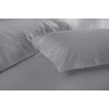 Microfibre Duvet Cover Set, Ultra Soft Bedding, 100% Polyester (Gray,
