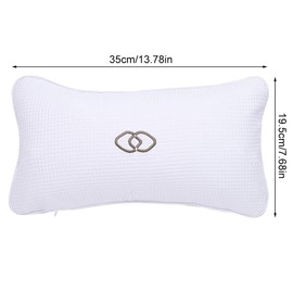 Gaosaili Anti-slip Non-Slip Bathtub Pillow Bath Cushion Inflatable Bath Pillow with Suction Cups for Bathroom Home Spa Headrest