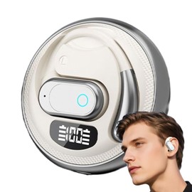 Wireless Earbuds | Open Ear Headphones Wireless,Immersive Long Playtime Earphone for Running Cycling Motorcycle Workout Travel Trucker Game