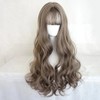 Goddess Wave Full Wig Long Hair Wig Wei (KYR-W968D7A) Black / 여신 웨이브 통가발 긴머리가발 웨이 (KYR-W968D7A) 블랙