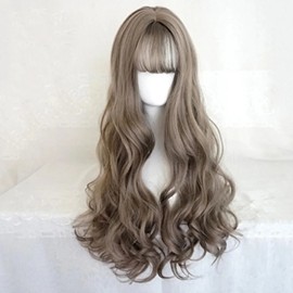 Goddess Wave Full Wig Long Hair Wig Wei (KYR-W968D7A) Black / 여신 웨이브 통가발 긴머리가발 웨이 (KYR-W968D7A) 블랙