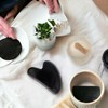 ROCKING GIFTS Obsidian Gua Sha Massager - 3 Minerals and