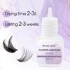 Cluster Lash Glue Clear Sensitive Lash Extension Glue Mild Fast