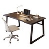 Mrsanmu Small Computer Desk,39.4 Inch Standing Home Office Desk for