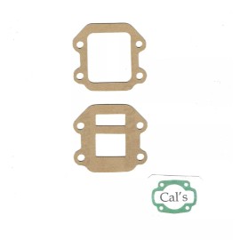 Cal's Gaskets YAMAHA Pw50, Qt50 REED VALVE Gasket Set of 2. '77-'12,    (pw50-6a/b)