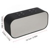 2 in 1Wireless Speaker Alarm Clock Mega Bass Noise Reduction