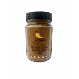 Poblano Mexican Ancho Chilli Powder Shaker, 50 g