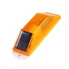 TATUM Solar Construction Warning Light, Solar Charging, Warning LED Light,