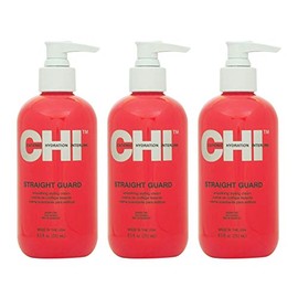 Straight Guard Smoothing Styling Cream by Chi for Unisex - 8.5 oz Creme - (Pack of 3)
