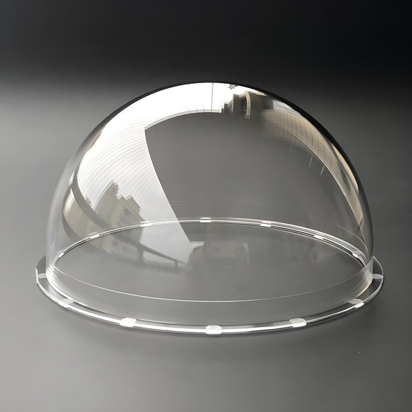 UQISOVI 6-Inch Acrylic HD Clear Glass Protective Dome Cover Transparent