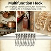 24 Pcs Shower Curtain Hooks, Stainless Steel Shower Curtains Rings