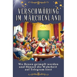 Verschwörung in Märchenland - Genial lustiges Humorbuch - das perfekte Geschenk für Weihnachten und Geburtstag: Wo Hexen geimpft werden und Hänsel die Wahrheit auf Telegram liest