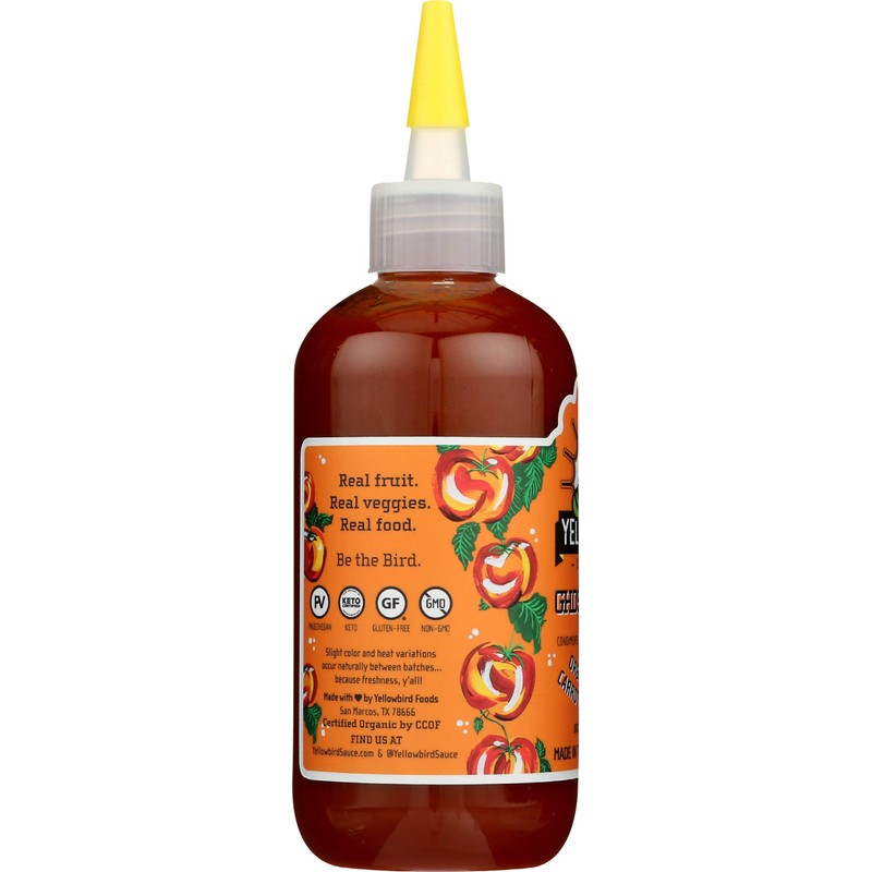 Yellowbird Sauce, Sauce Hot Ghost Pepper, 9.8 Ounce