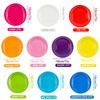 Colourful Paper Plates, Pack of 100, Colourful Party Paper Plates,