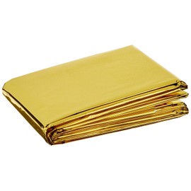 MED-COMFORT Erste Hilfe Rettungsdecke Gold-Silber-Folie 160 x 210cm