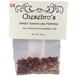 Chesebro's Sweet Tomato and Peppers Dip Mix Spice 3 Pack