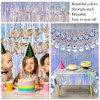 EnixwH Pack of 2 Glitter Curtain Birthday 1 x 2