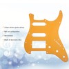 SSH Guitar Pick Guard Aluminum Alloy Orange Electric Guitar Pickguard