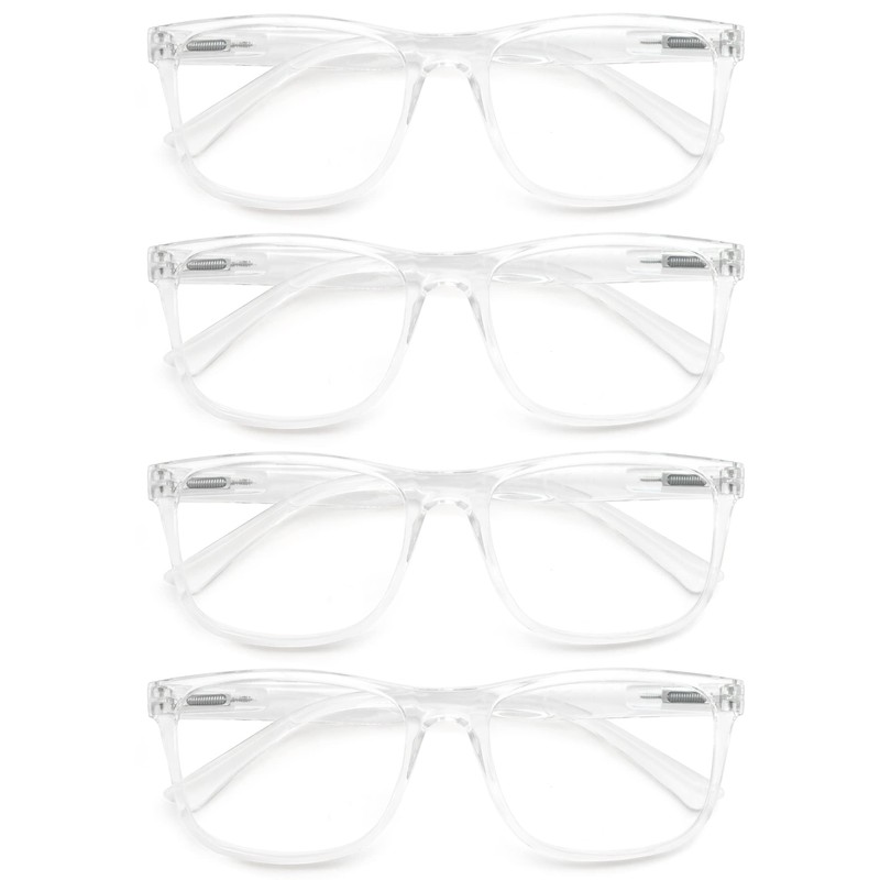 OLOMEE Large Reading Glasses Mens Oversized Wide Readers 2.25 Lightweight