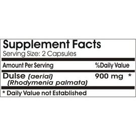 Dulse 900mg // 90 Capsules // Pure // by PureControl Supplements