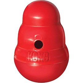 KONG Wobbler juguete para perro, peque o 5 pulgadas