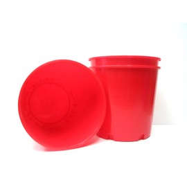 Offering, Donation, Ice Buckets, 176 Ounces, Pack 3, Red