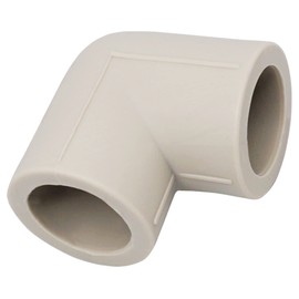 SKIR'CO Plastic Pipe Elbow 20 x 20 mm Polypropylene Pipe Connector (Pack of 5)