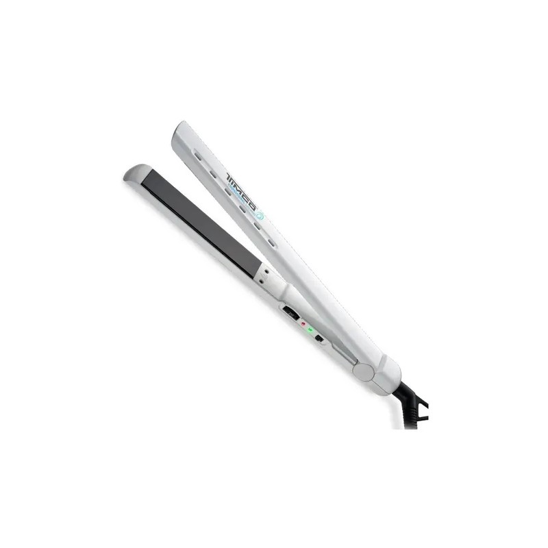 Alaciadora Timco Wet And Dry Seco Mojado Color Blanco -