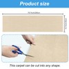 YEXEXINM Trimmable Cat Scratching Post Carpet Covered 78.7”x15.8” Self-Adhesive Cat