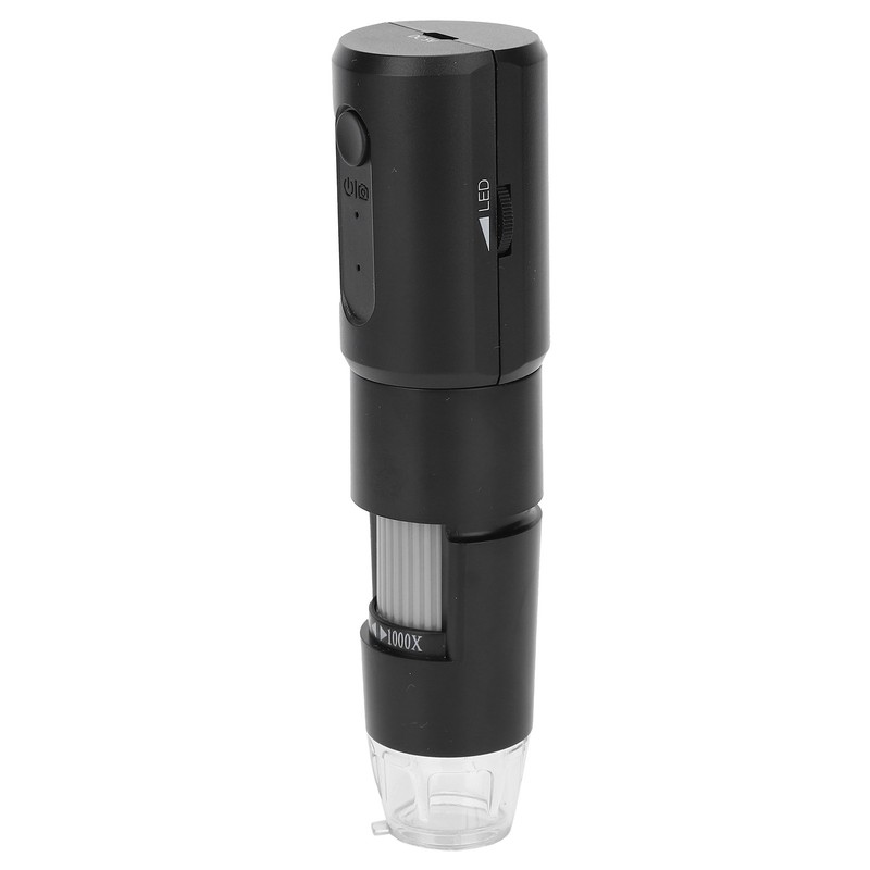 WiFi USB Digital Microscope 50‑1000X Magnification 8 LED Light for
