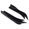 Unbranded Universal Car Rear Bumper Spoiler Canards Fins Anti-crash Diffuser