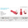 Heschen piggyback spade crimp terminal connector 0.5-6.0mm² (22-10 awg) red