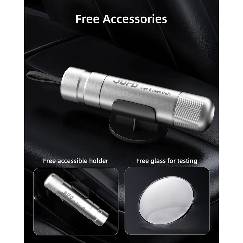 JUFO Car Escape Tool with Seat Belt Cutter Quick Emergency