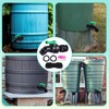Innconee 3 Sets Rain Barrel Spigot Kit 3/4" High Flow