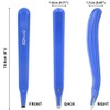 4個パック ステープルリムーバー FineGood ステープル リムーバー ホチキス針リムーバー 汎用式 - ブルー