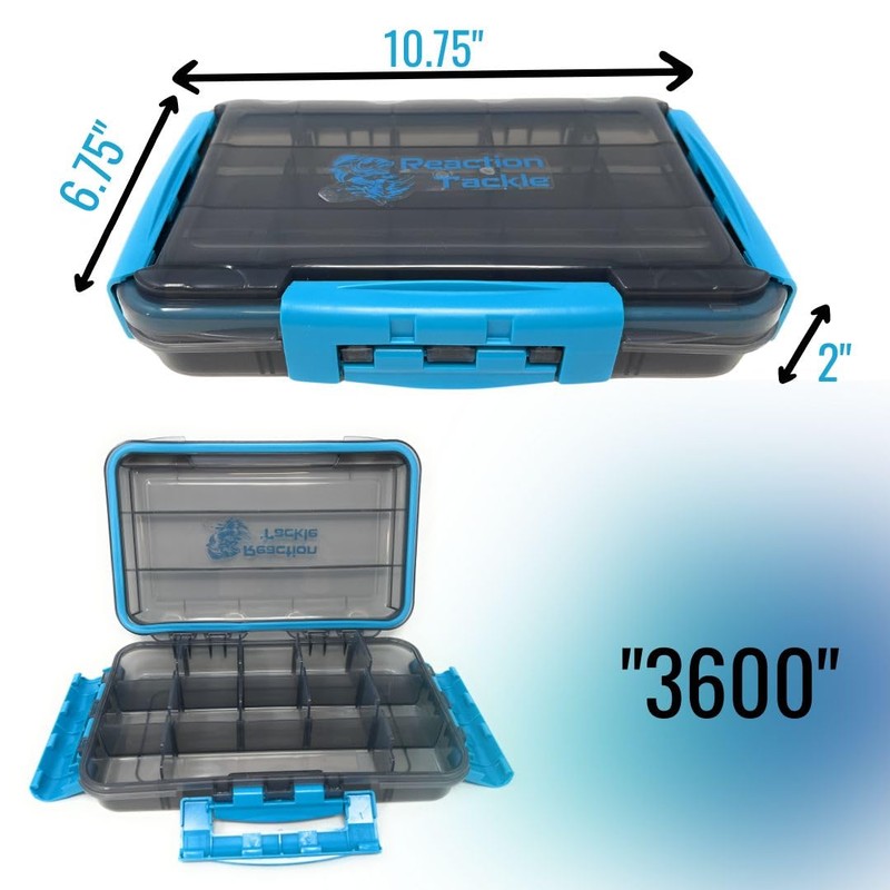 Reaction Tackle 3-Clip Trays Trays - 3600 2-Pack