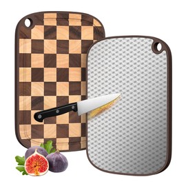 ORIDOM Premium Cutting Board for Kitchen Charcuterie Boards Double Sided