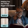 Magnifying Glasses with Light Rechargeable Reading Glasses Bright LED Readers