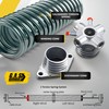 Galvanized Garage Door Torsion Spring .225 x 2 x 25