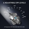 SEUNKWANG EWEADN G5 Wired Gaming Mouse, Ergonomic RGB Computer Mouse,