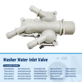 GOLACOD Washing Machine Inlet Valve Compatible with LG Replace 5221ER1003S 4869496 AP6798394 PS12587936 EAP12587936 PD00057211-Durable and Sturdy