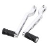 Unbranded Chrome CNC Heel Toe Shift Lever Shifter Foot Peg