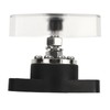 Distribution Stud Junction Post Black 3/8in 300A with Transparent Cover