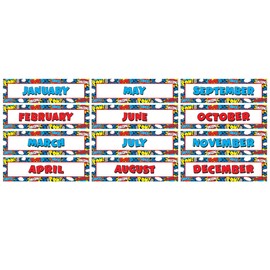 Teacher Created Resources Superhero Monthly Headliners (5590)