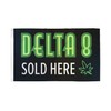 Delta 8 Sold Here Flag 3x5ft Poly