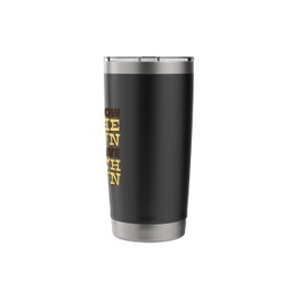 Sunflower hippie cartoon Follow sun and have much fun Stainless Steel Insulated Tumbler